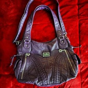 Purple Shoulder Bag / Crossbody Bag